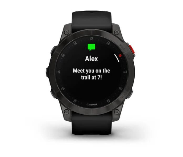 Garmin SMARTWATCH GARMIN Epix 2 Sapphire Czarny - 1466457 - zdjęcie 11
